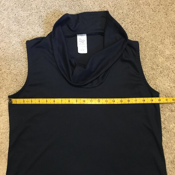 Vintage Canadian Made Cowl Neck Sleeveless Jersey Tank - Picture 10 of 13